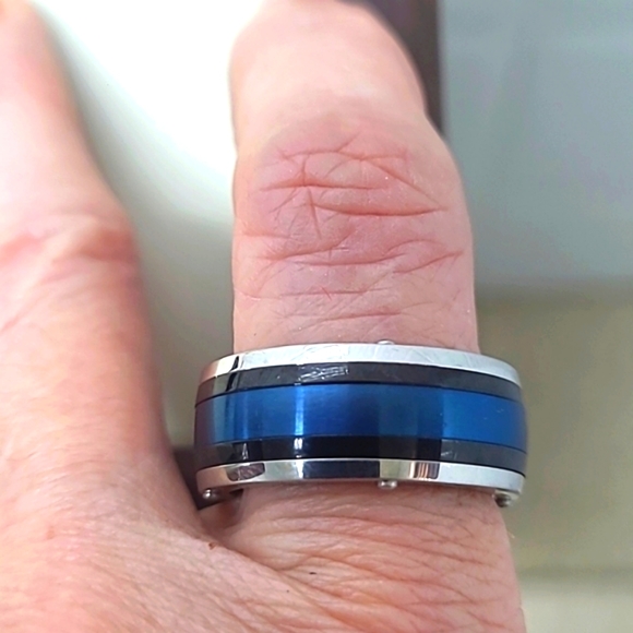 Inok Black & Blue-Plated Polished - Picture 10 of 11